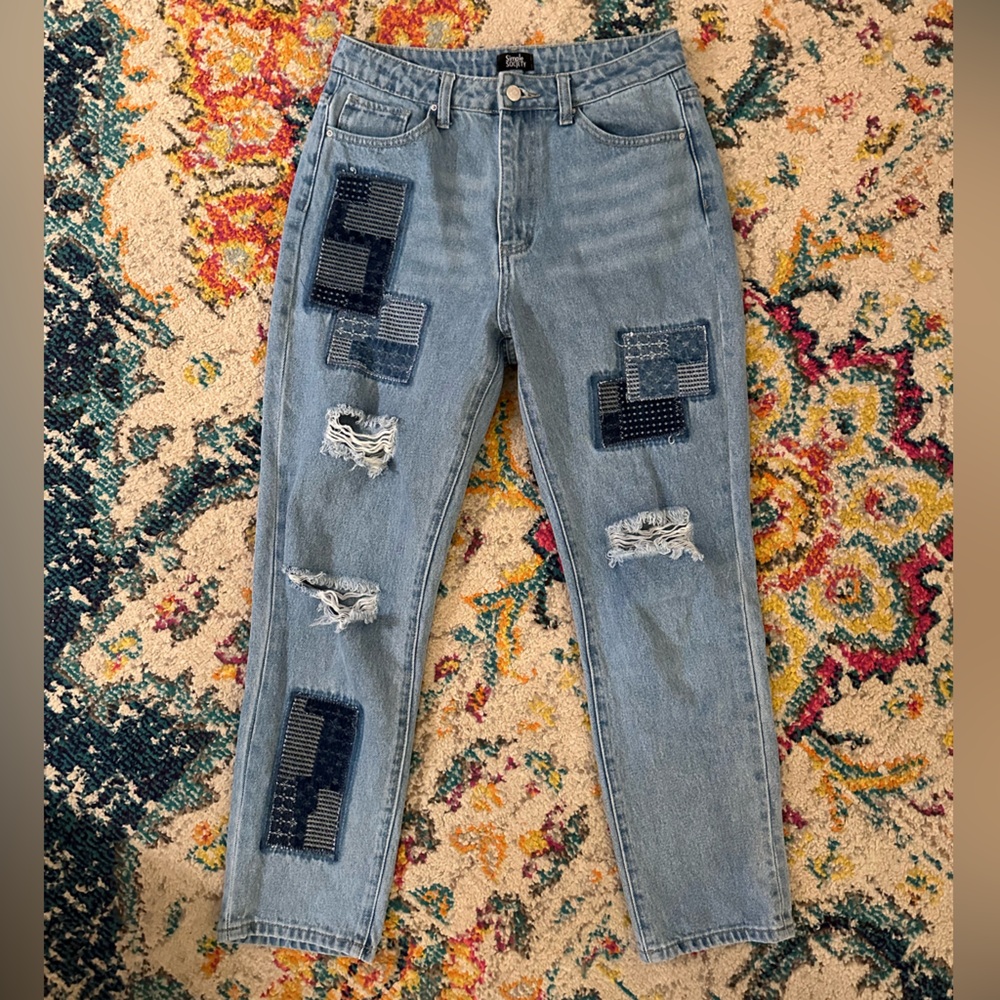 Patchwork Jeans